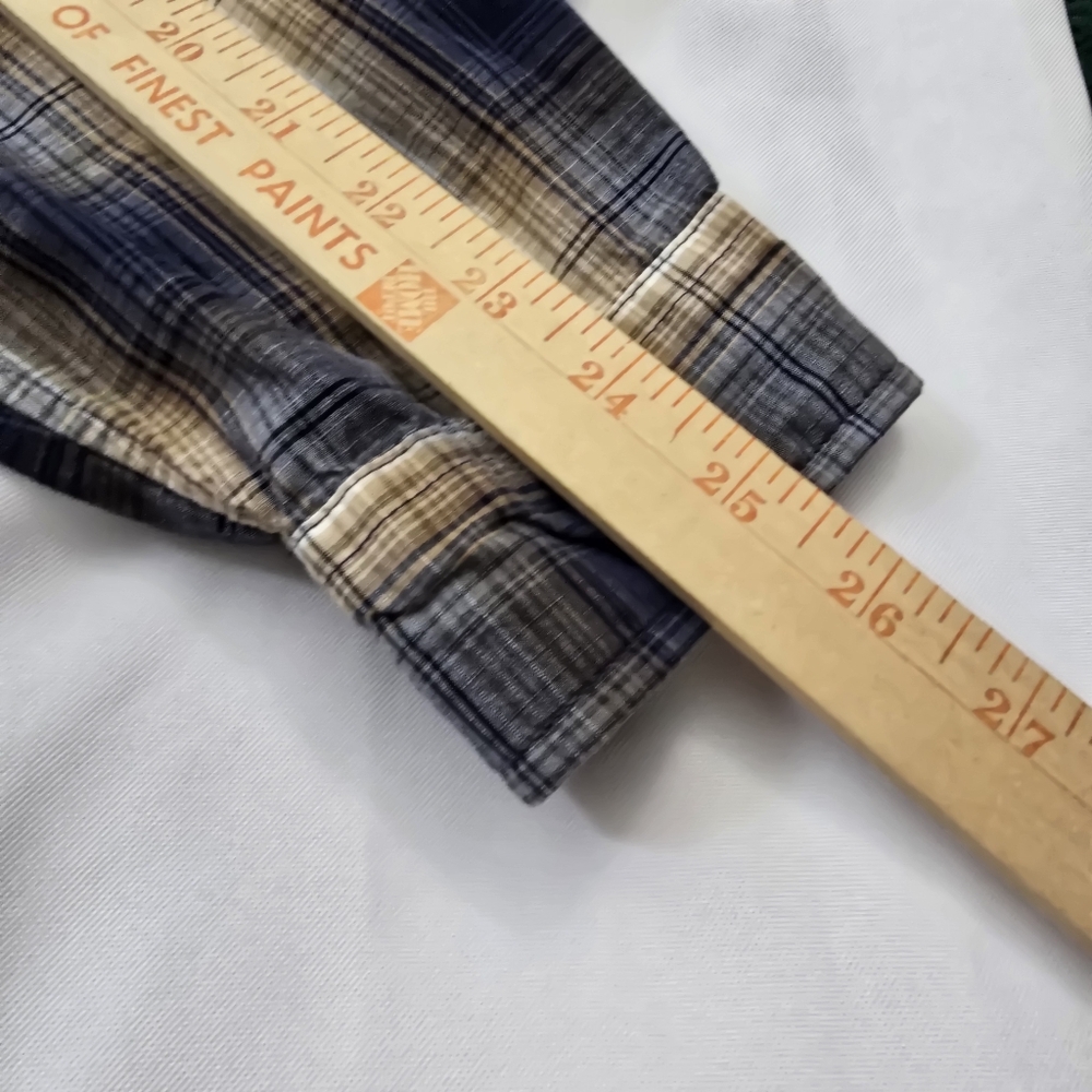 Patagonia Organic Cotton Western Plaid Cowboy Outdoor Causal Everyday Rodeo S - Picture 6 of 14